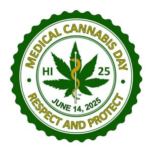 Official logo for Medical Cannabis Day in Hawaii